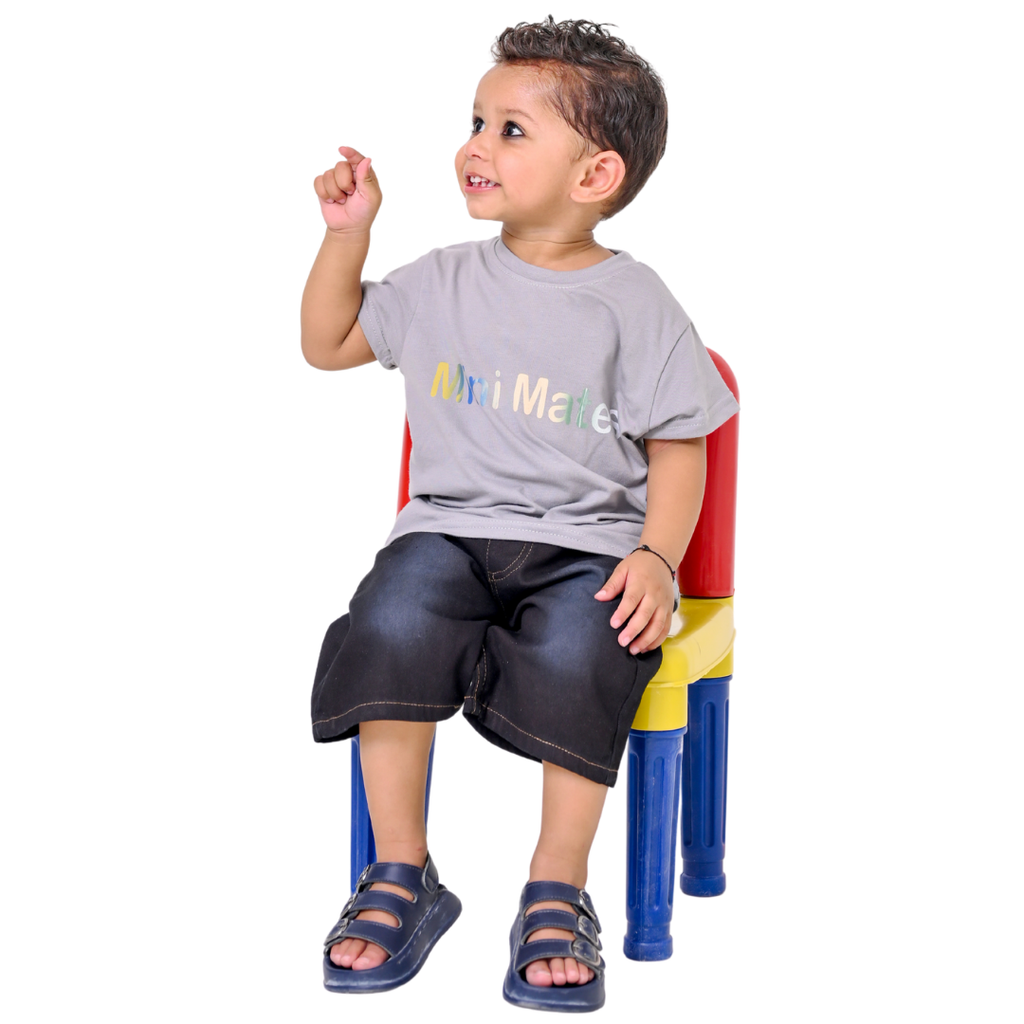 Boys Premium Cotton Printed T-Shirt & Shorts