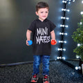 Mini Mates Boys' Short Sleeve Hoodie and Denim Jeans Set